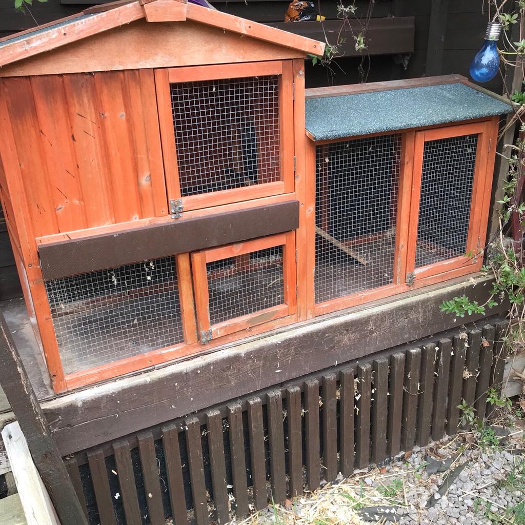 Two story rabbit hutch in S64 Doncaster for £25.00 for sale Shpock