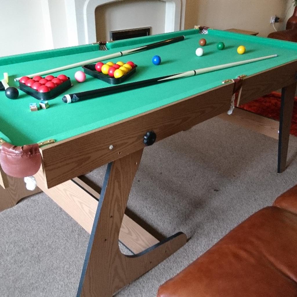 Hypo snooker and pool table in South Derbyshire für £ 70,00 zum Verkauf