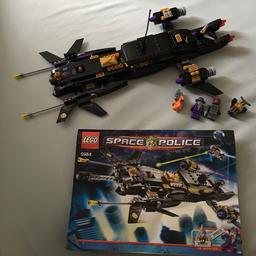 Verkaufe mein Lego Space Police Schiff, alle Teile vorhanden, Verpackung und Kassenzettel sind nicht mehr vorhanden.