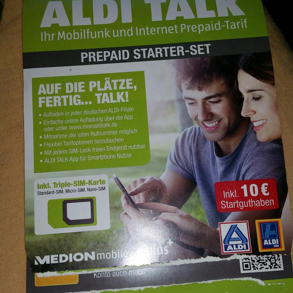 Aldi Talk mit 10 € Guthaben neu in 41238 Mülfort für 10,00 € zum Verkauf Shpock DE