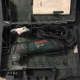Only selling as was a floor layer of 14 years and have moved onto other work. Bosch mult-tool