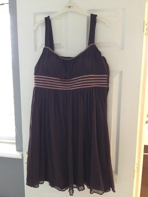 Buy & Sell West Midlands Walsall - Photos for Principles chocolate brown baby doll dress