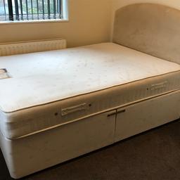 Stress Free Double Bed, memory foam mattress with headboard.
Pickup only
