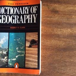 A Penguin Dictionary of Geography by Audrey N Clarke