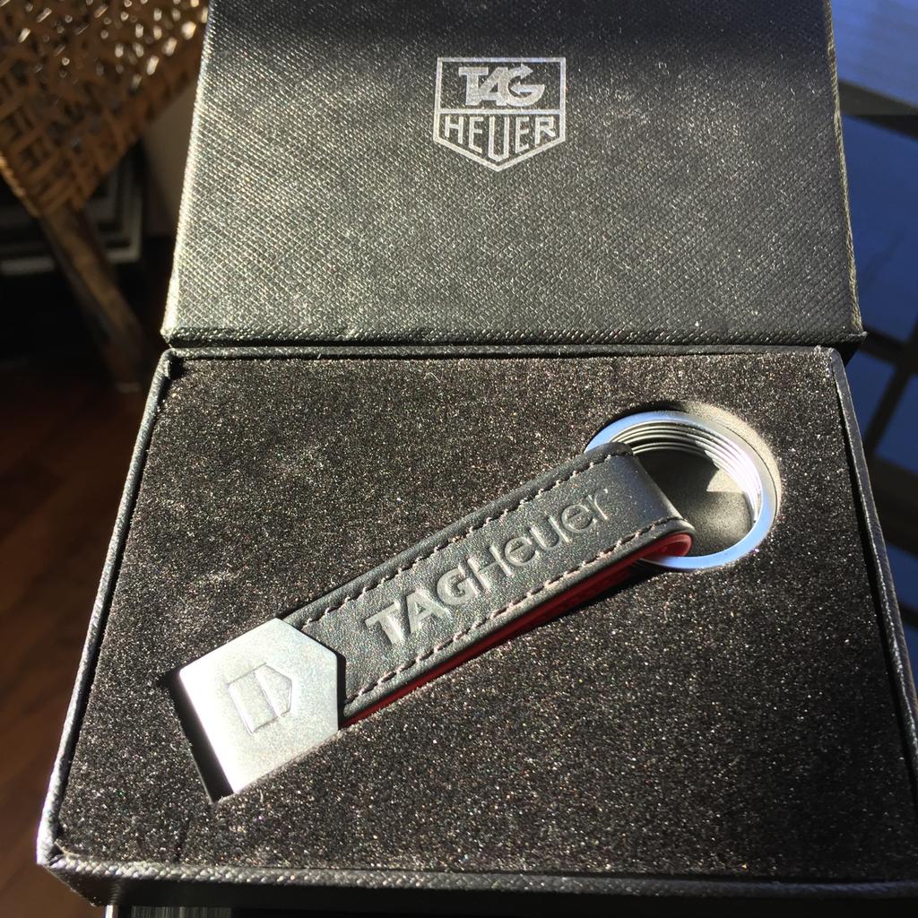 Genuine Tag Heuer keyring and box in WD4 Rivers f r 12 00 zum