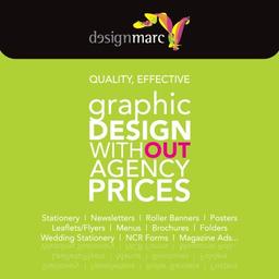 DESIGNMARC For all your design and printing needs. Whether it be for business cards, wedding stationery or flyers, designmarc offers quality service but also saves you time and money.
Contact Marc on 07946 878 117