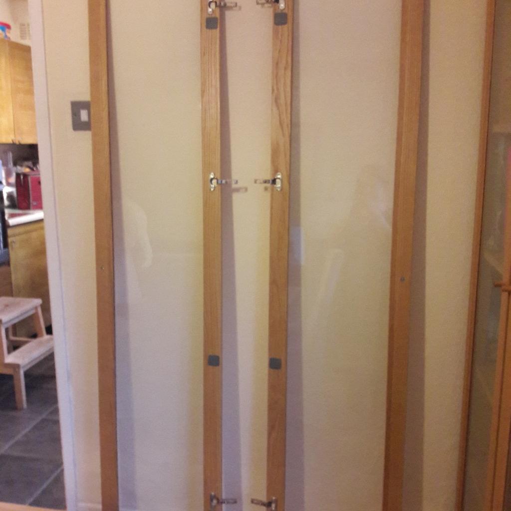 Ikea Billy bookcase Byom glass doors in Bolton for £20.00 for sale Shpock