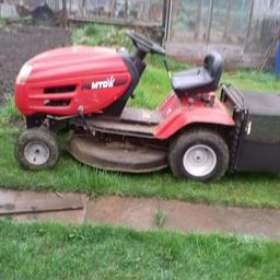 MTD Ride on mower. In great working order. 12.5 hp. With grass box. Please phone 07747126173