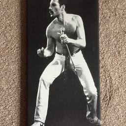 Freddie Mercury canvas
20” by 10”
Black & white