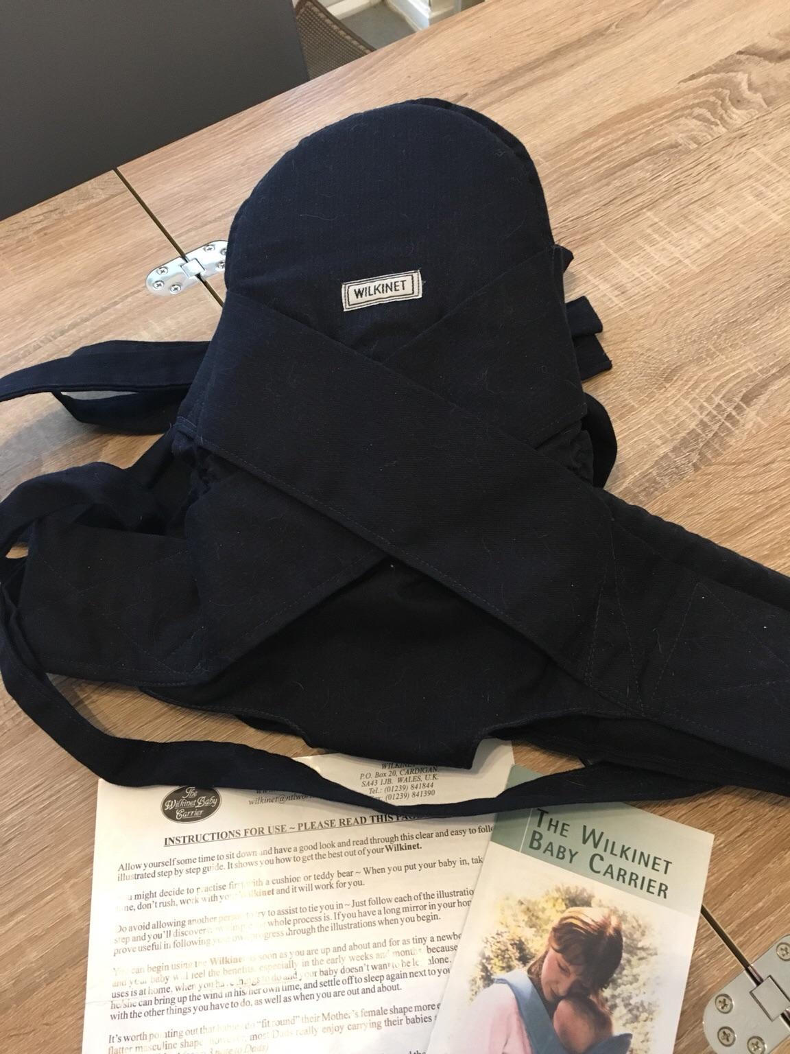 Wilkinet baby outlet carrier instructions