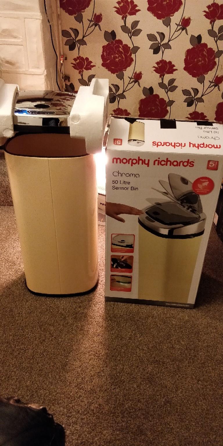 Morphy Richards Chroma 50 Litre Sensor Bin in OL4 Oldham for £35.00 for