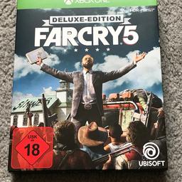 Verkaufe hier die Deluxe Edition von Far Cry 5 für die XBox One wie Neu!
Codes wurden noch nicht eingelöst.