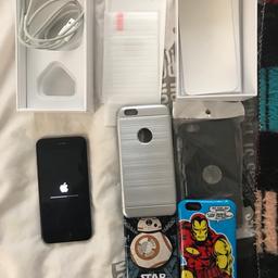 iPhone 6 Bundle

Comes with:

IPhone 6 64GB
4 IPhone 6 cases
Charger cable
Charger port
Case
Screen protector
Screen wipe
IPhone 6 Box

Collection only or can meet in Nottingham

Open to sensible offers