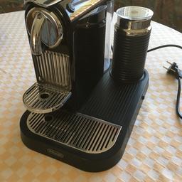 Verkaufe meine Nespresso Maschine wegen Neuanschaffung 
Mit Milchschäumer.
Voll funktionsfähig
Privatverkauf ohne Gewährleistung und Garantie!