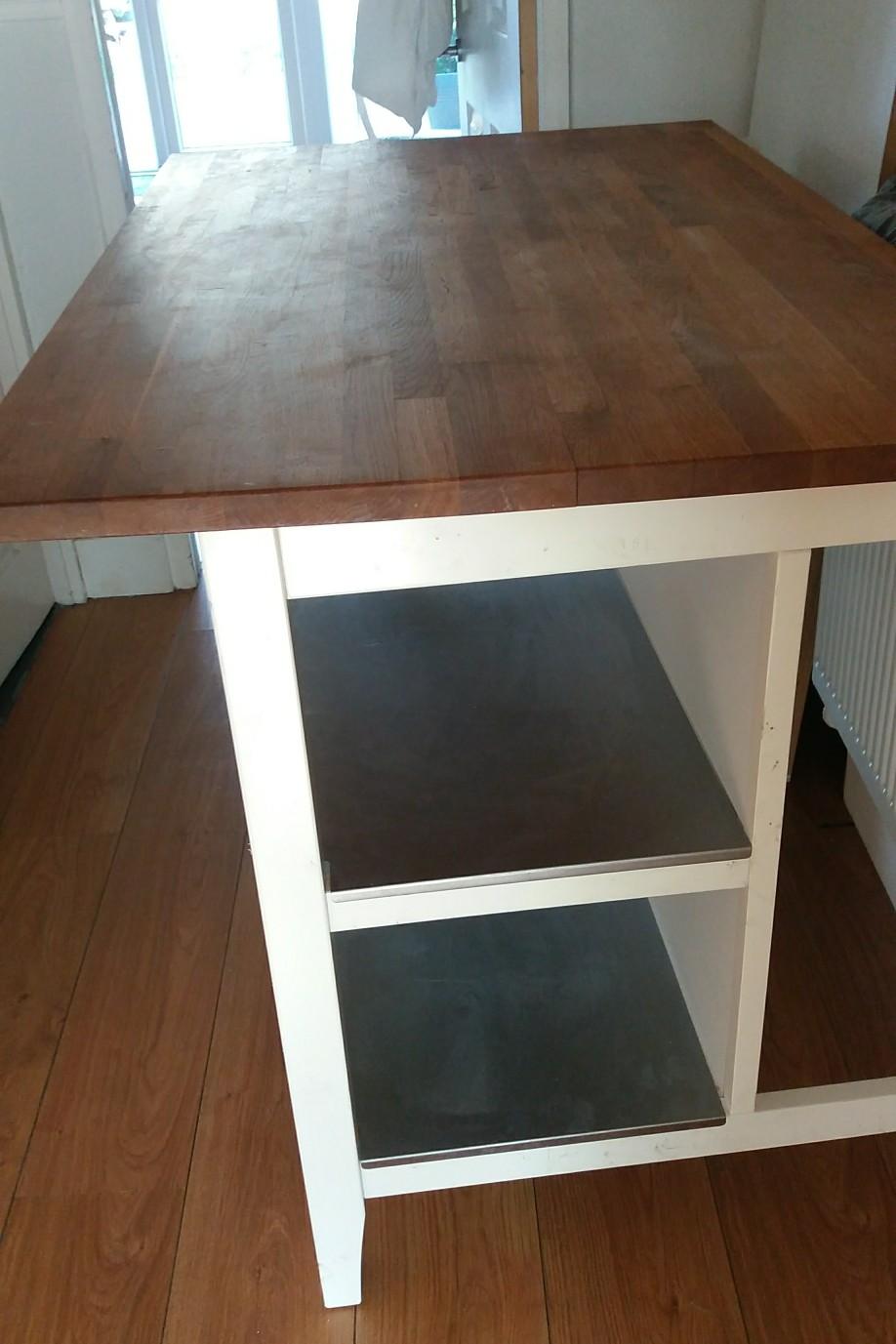 Ikea breakfast bar/ island with two stools in E4 London Borough of