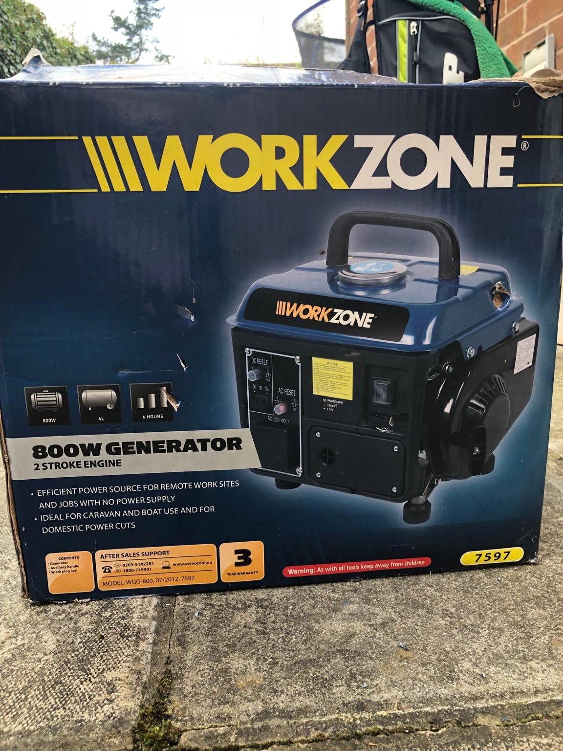 Workzone Generator 800W in Charnwood for £20.00 for sale Shpock