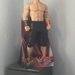 Brand new in box never be opened John cena wrestling figure, 31inches in height, paid £39.99 only want £12 NO OFFERS COLLECTION ONLY CHADDERTON AREA NEAR COSTCO SMOKE FREE HOME
