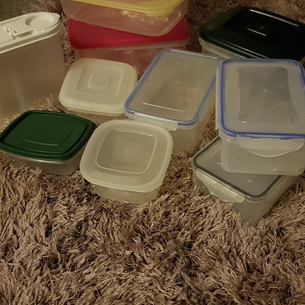 11 storage containers sandwich boxes in NN15 Kettering for £6.00 for
