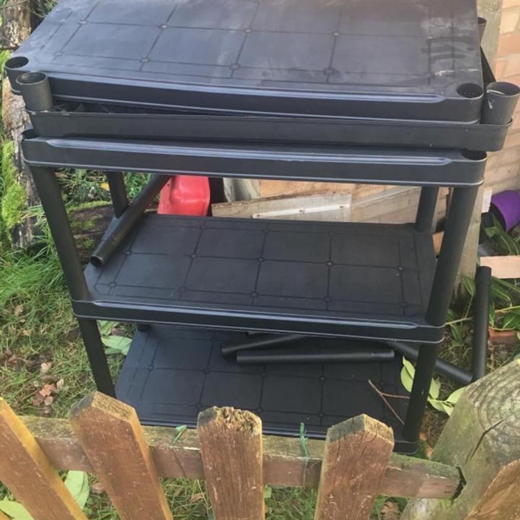 B&Q plastic shelving unit in Wealden for £20.00 for sale Shpock