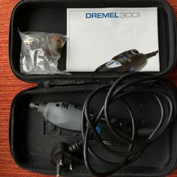 Used dremel with various attachment bits