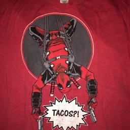Neues ungetragenes Deadpoolshirt in Grösse XL!
Farbe rot!
Preis inkl. Versand!!