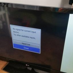 Lg 47'' 3d smart TV working order but small damage to the right hand side