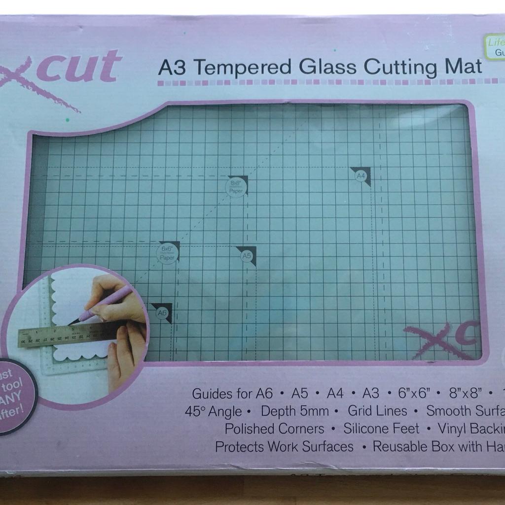 Xcut Tempered Glass Cutting Mat -13X13