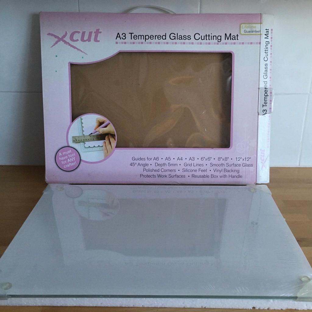 Xcut Tempered Glass Cutting Mat -13X13 