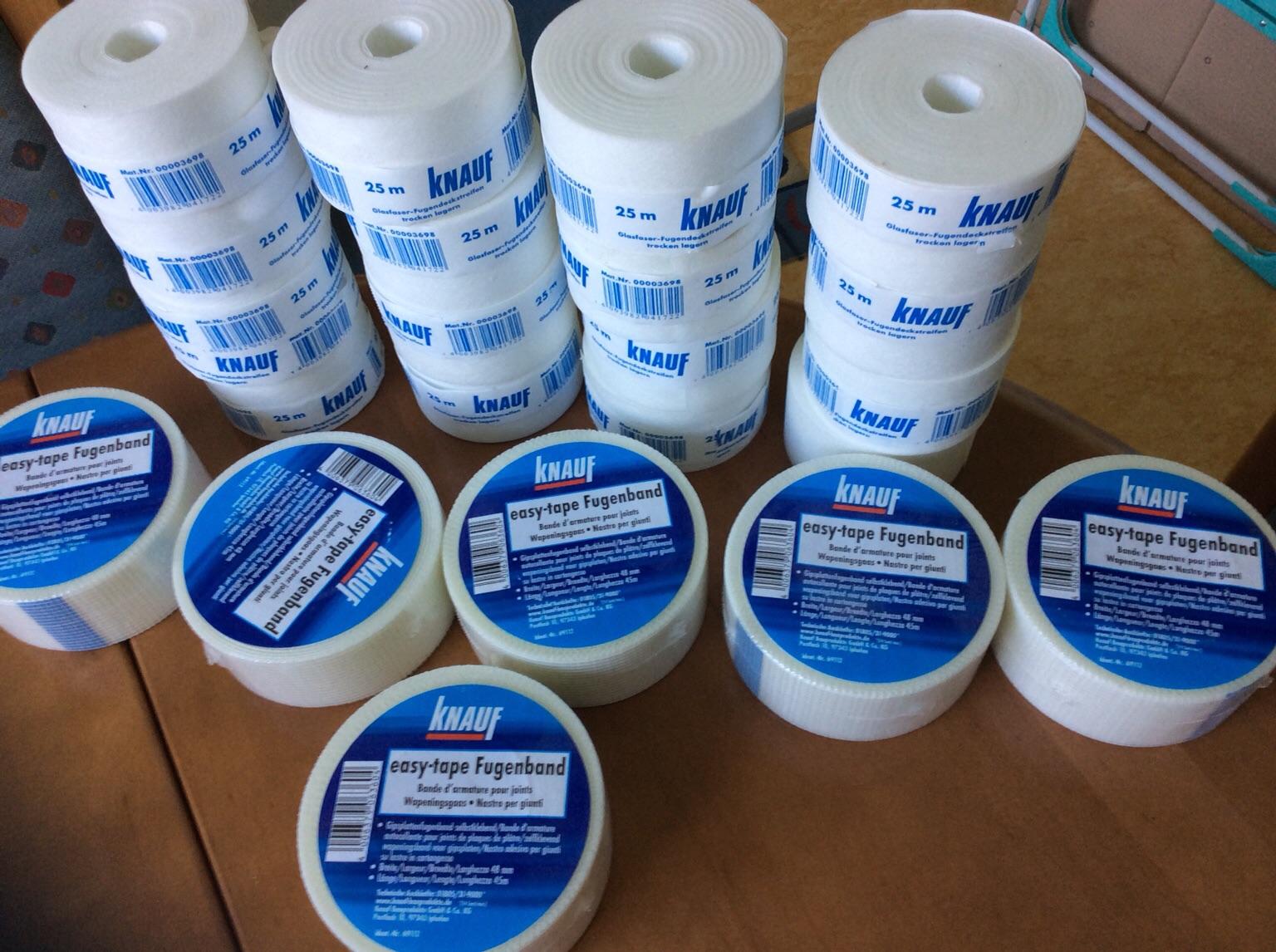 KnaufFugendeckstreifen & easytape Fugenband in 67551 Horchheim für 30