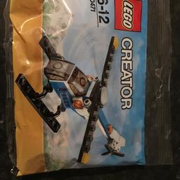 New Lego 30471 Creator Helicopter.
Unopened, sealed in poly pack
45 pieces and 3 spares
Makes a great small gift.