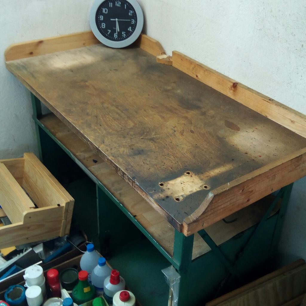 Werkbank Zwei Werkstatt Schrank Zu verschenk in 83052 Bruckmühl für
