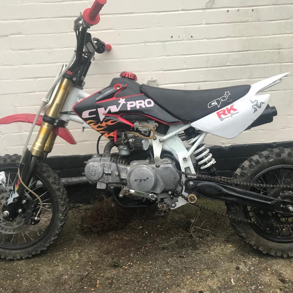 Cw 125 online pit bike