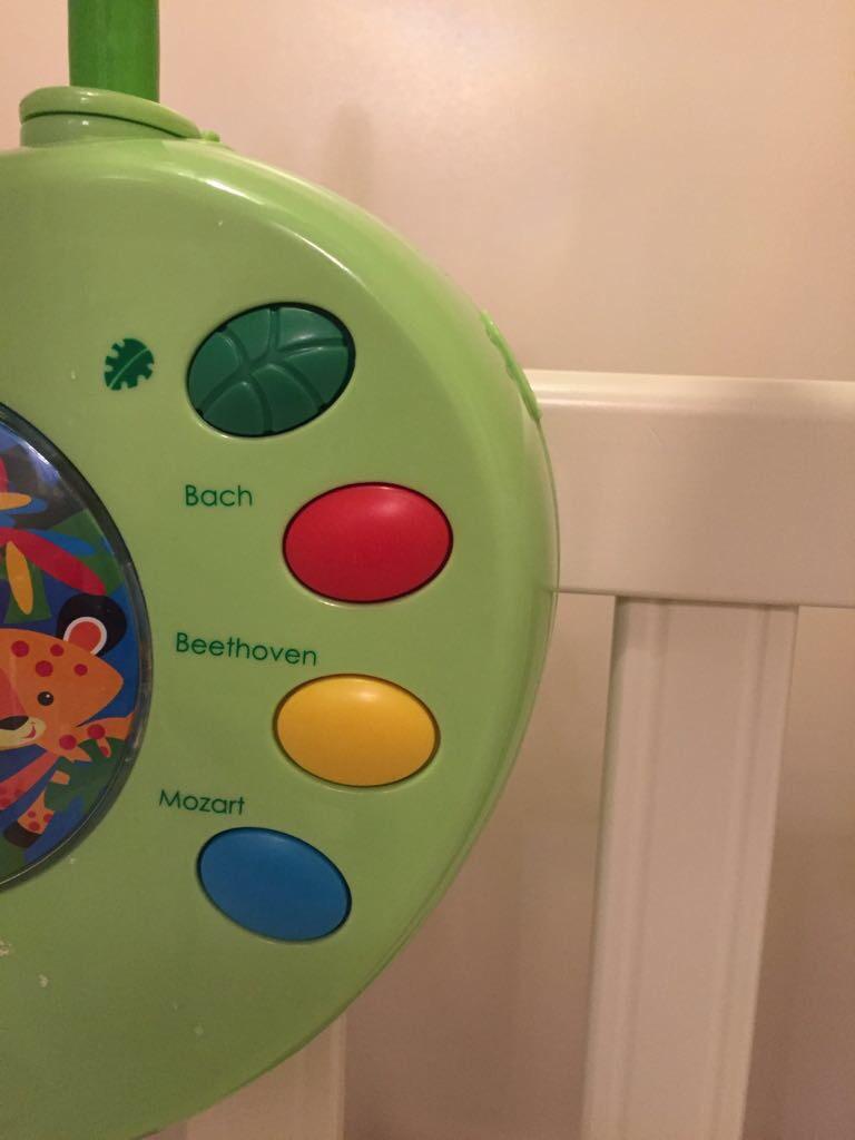 Fisher Price Rainforest Peek Boo Cot Mobile in LS27 Leeds für 6,00