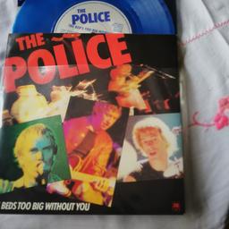 THE Police. 6 pack of blue vinyl 7 inch records in mint condition. Never been played. In plastic wallet. Buyer collects. This is a serious  collectors dream.