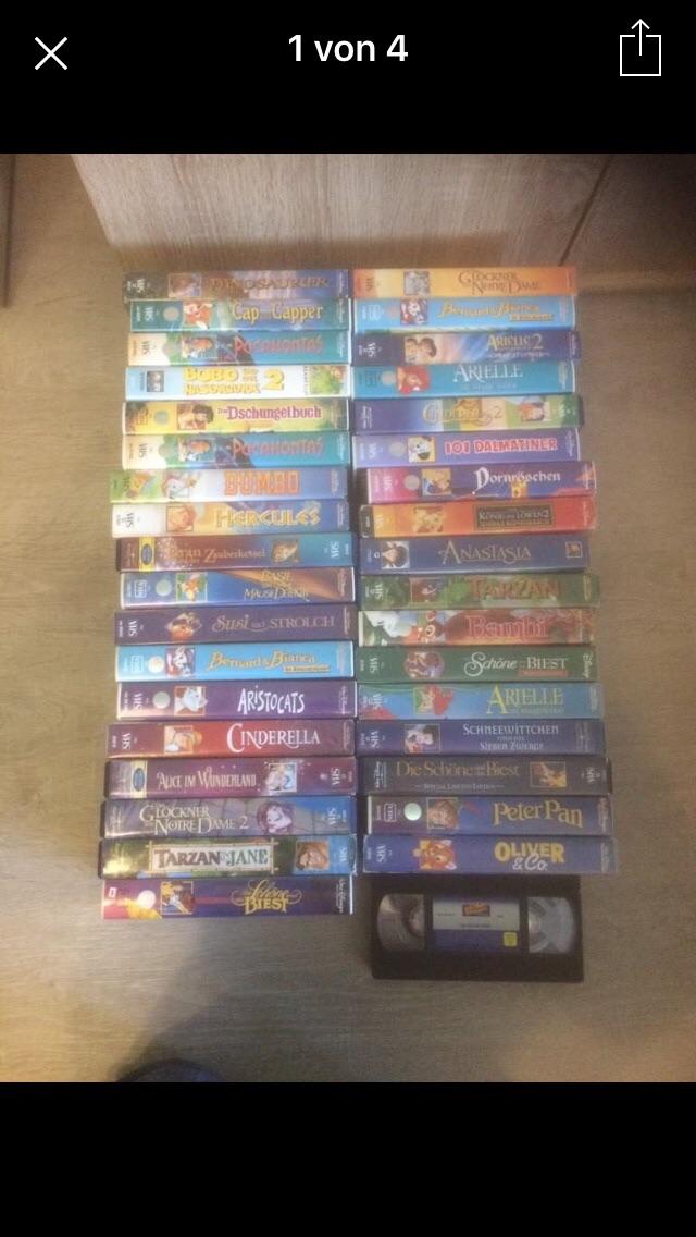 Walt Disney VHS Kassetten In 66740 Saarlouis Für 100,00 € Zum Verkauf ...