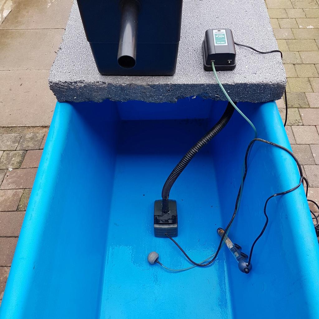 Koi quarantine tank full set up in Doncaster for £100.00 for sale Shpock