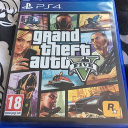 GTA 5 for PS4 in good condition works as it should also come with instruction manual and map £15 Ono