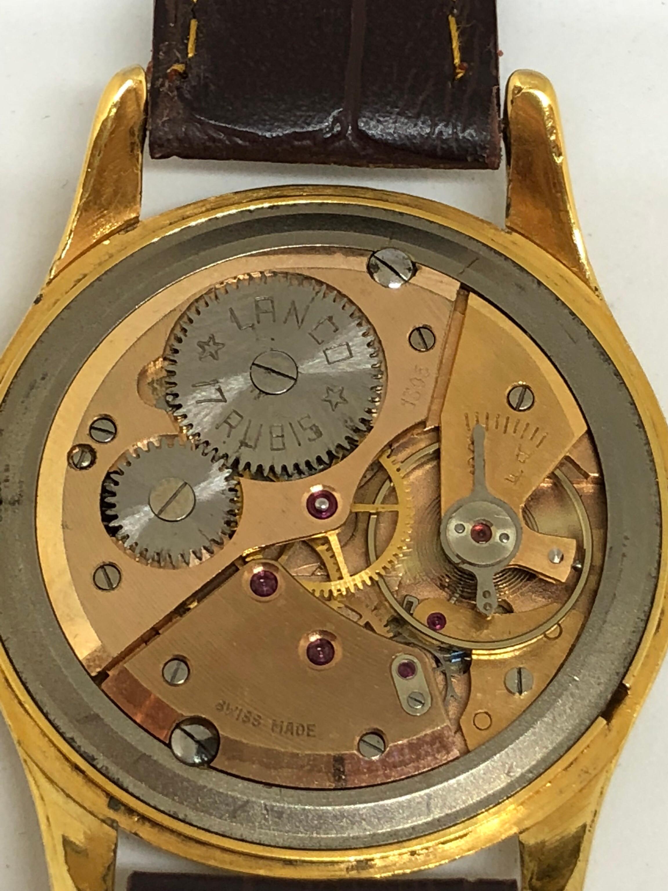 orologio lanco mod 11 de luxe 17 rubis