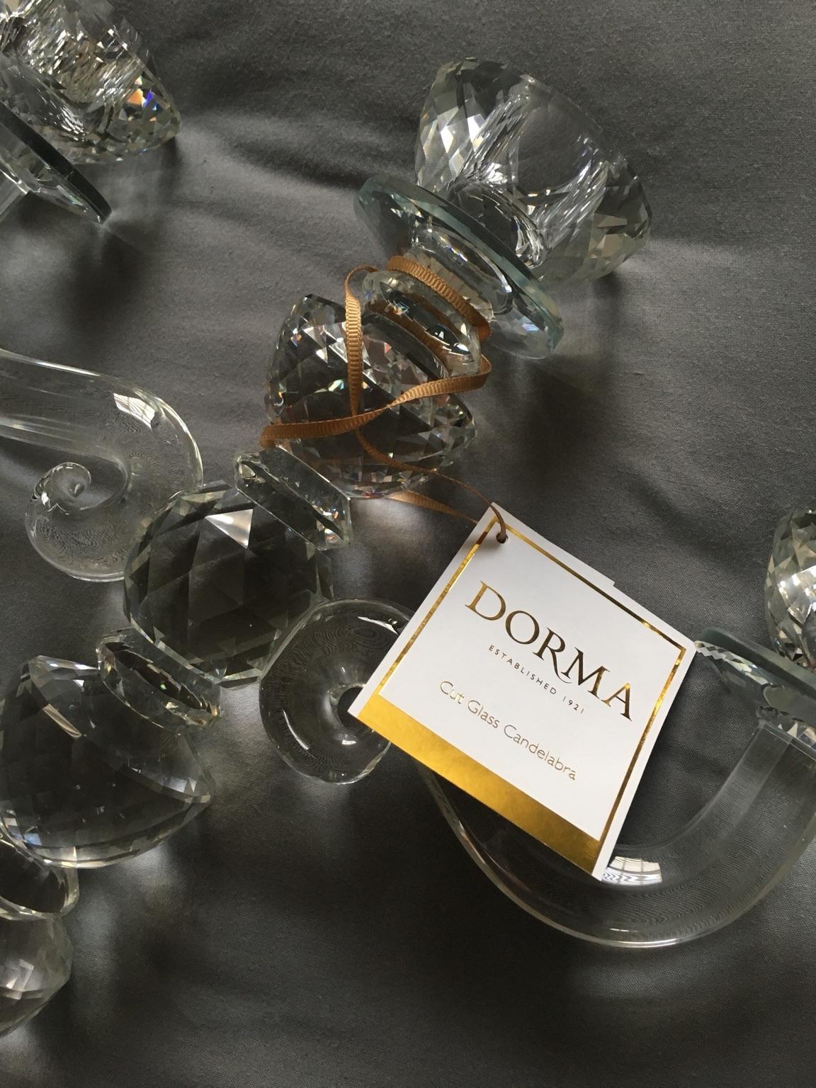 Dorma glass candelabra / candle holder in S20 Sheffield for £10.00 for