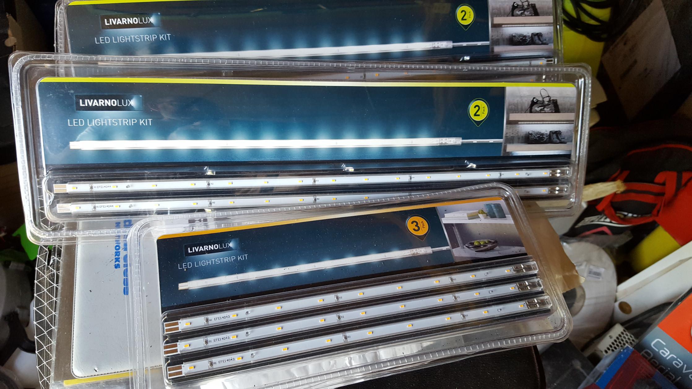 Lidl Under or Shelf LED Lighting Kits in PE31 7EJ King's Lynn