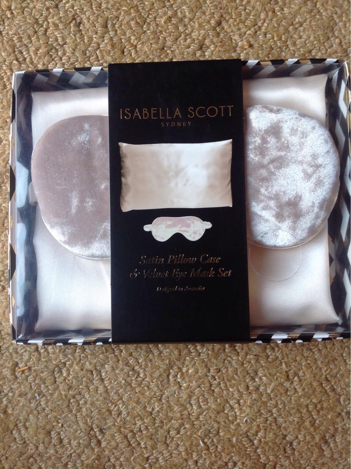 Isabella scott satin pillowcase store
