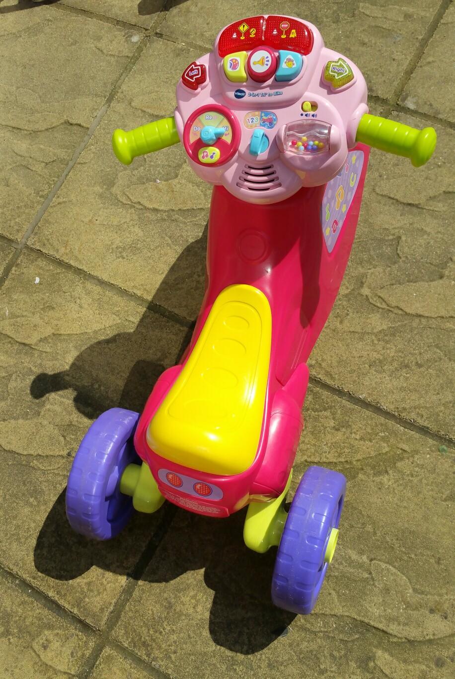 vtech 2 in 1 trike to bike asda