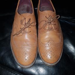 Size 3 tan brogues
Worn once for a wedding 
Still in perfect condition, real leather