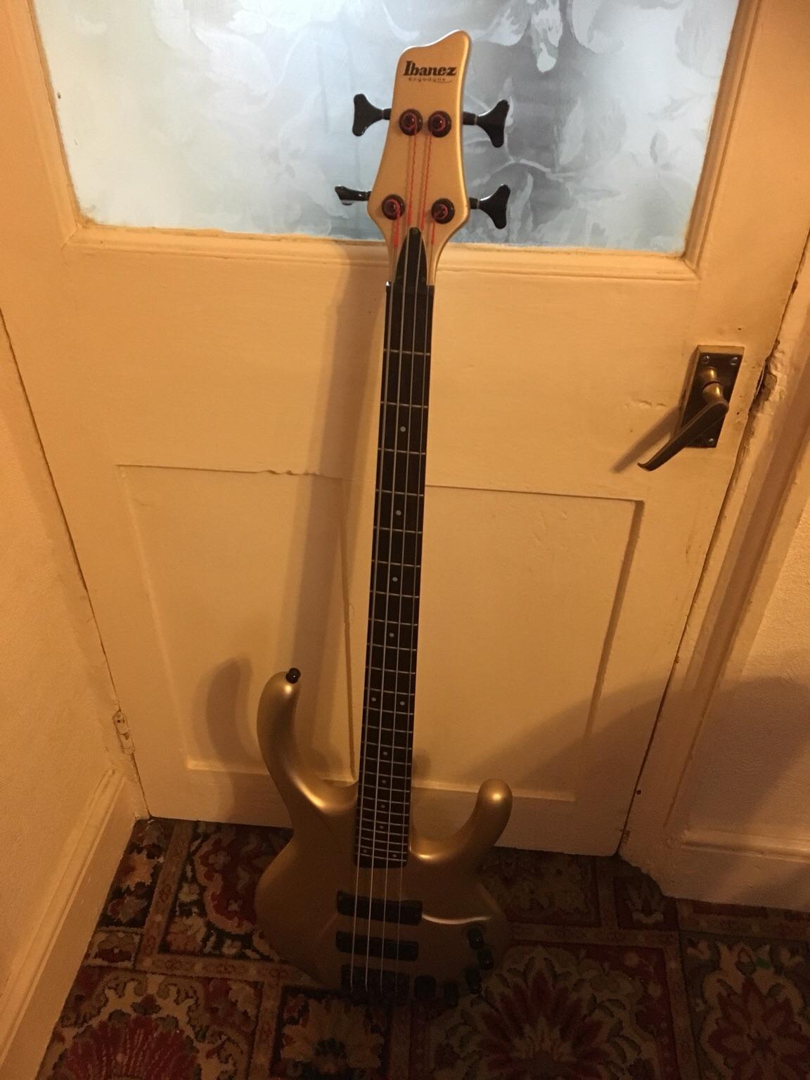 Ibanez Ergodyne 4 string bass guitar in CF45 Mountain Ash for £150.00