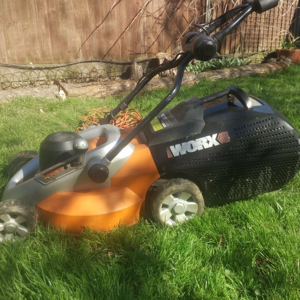 WORX WG712 Electric Lawn Mower used in DA16 Bexley for 35.00 for