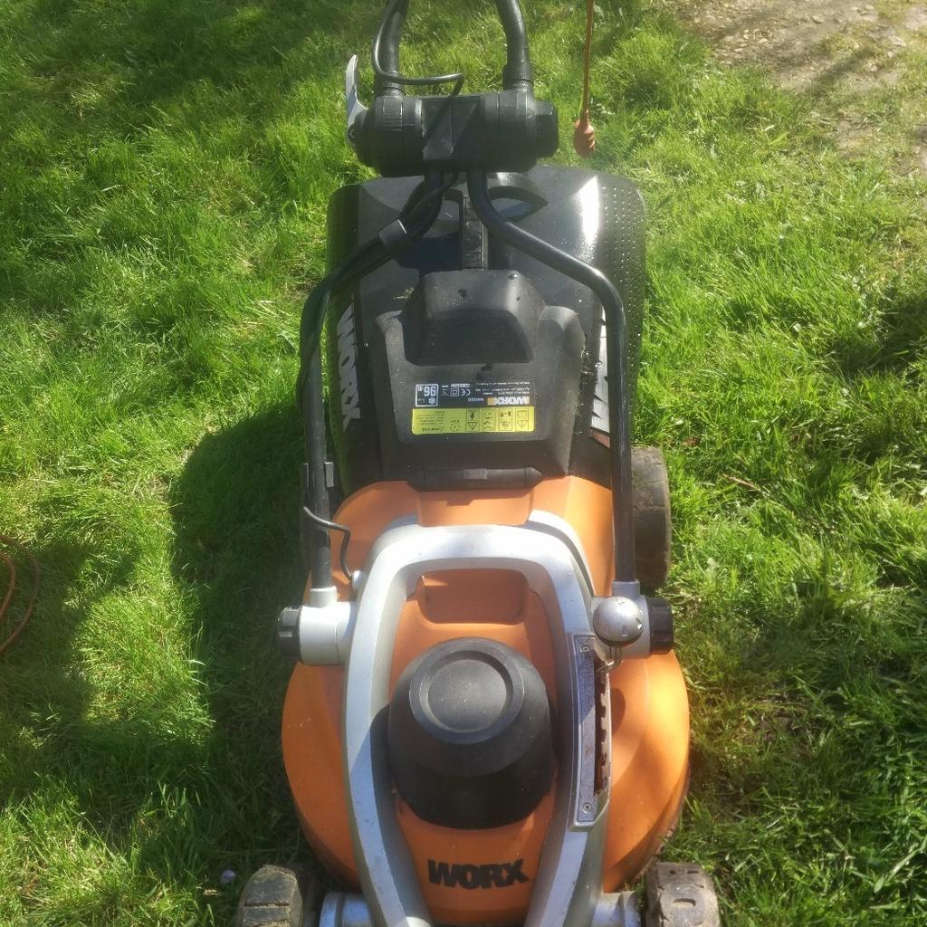 WORX WG712 Electric Lawn Mower used in DA16 Bexley for 35.00 for