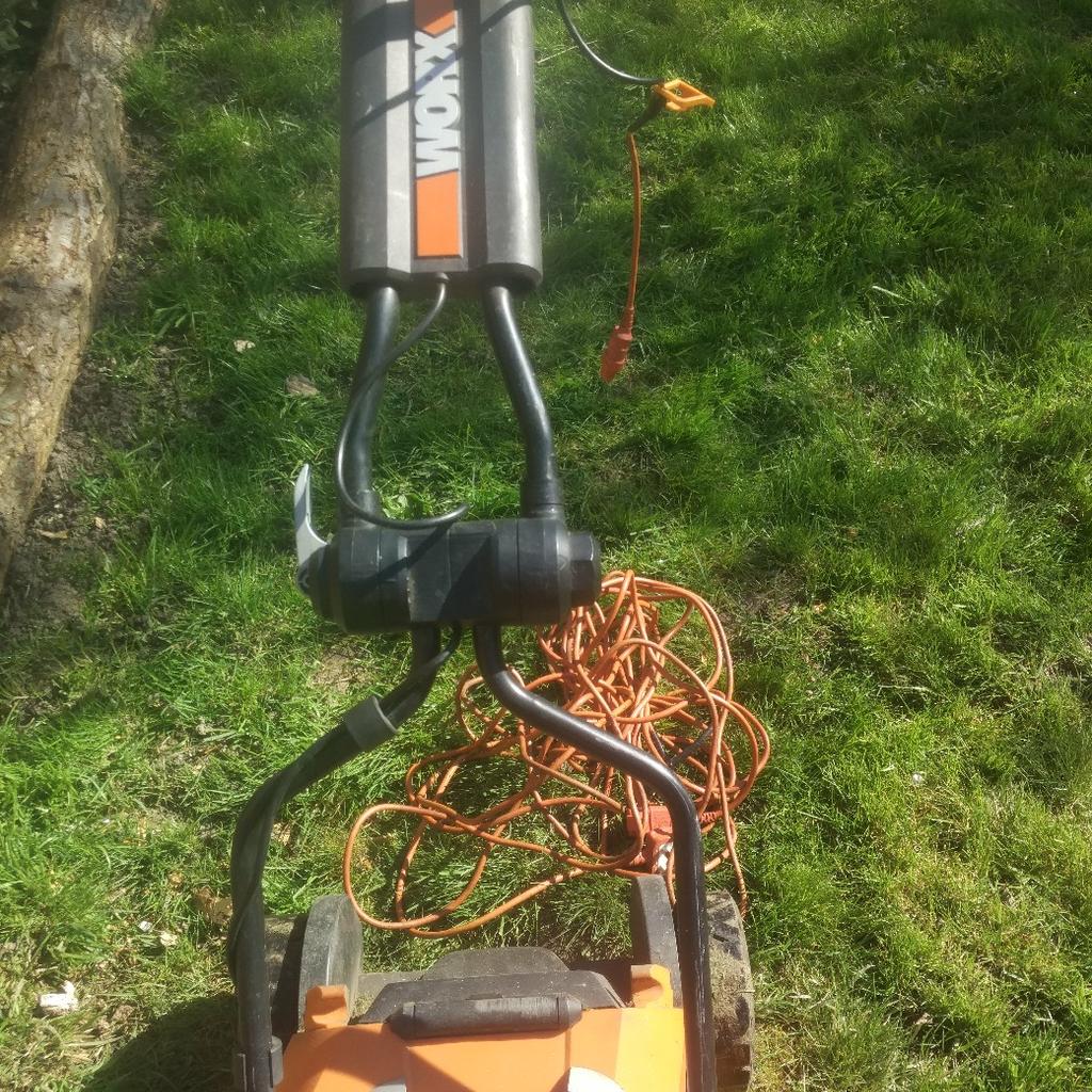 WORX WG712 Electric Lawn Mower used in DA16 Bexley for 35.00 for