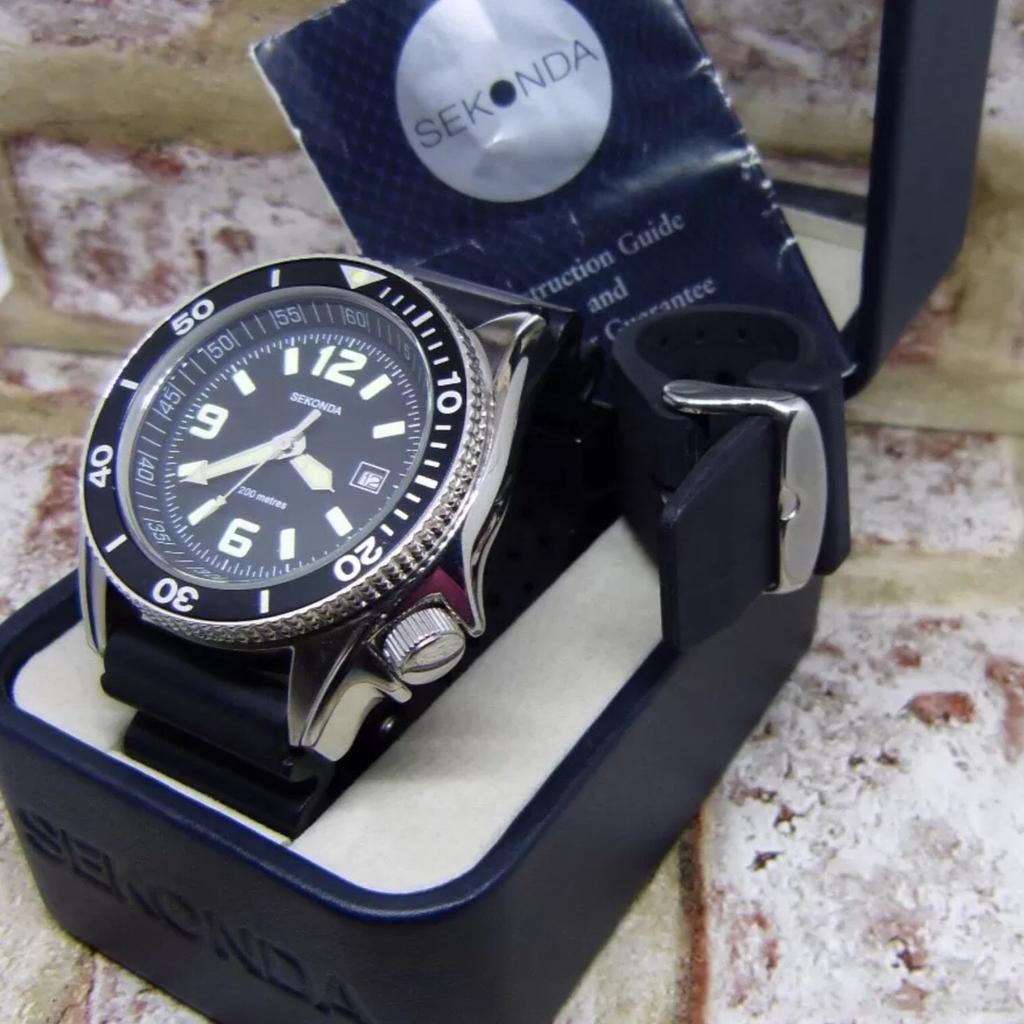 Sekonda divers clearance watch 200m