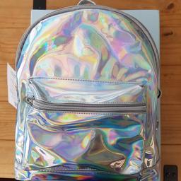 Ariana grande moonlight fragrance holographic girls bag rucksack backpack.
Open to offers.
Can post.