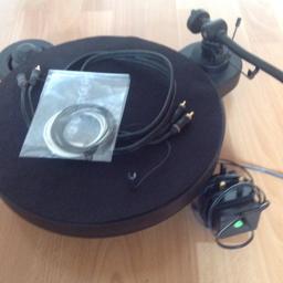 Pro -Ject RPM-1 Genie 2 turntable, great condition, boxed with all original accessories, Ortofon OM3 cartridge, recent new belt, only selling due to an upgrade.